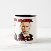 putin-2980748 Kriegsverbrecher Zweifarbige Tasse (Mittel)