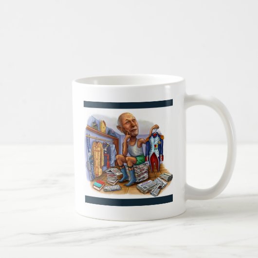 Putin auf dem Ritz Kaffeetasse (Rechts)