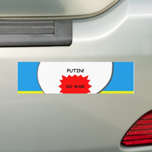 PUTIN! Autoaufkleber (Auf Auto)