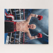 Putin Box-Champion Vintage-Kampf Puzzle (Horizontal)