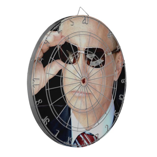 Putin Dartscheibe (Vorderseite Links)
