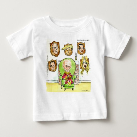 Putin der Jäger bekommt meinen Präsidenten Trump n Baby T-shirt (Vorderseite)