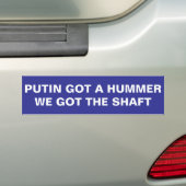 PUTIN GOT A HUMMER AUTOAUFKLEBER (Auf Auto)