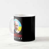 Putin Hands Off Ukraine Kaffeetasse (Vorderseite Links)