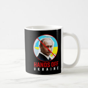 Putin Hands Off Ukraine Kaffeetasse