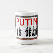 Putin ist tote Tasse! Kaffeetasse (Mittel)