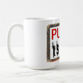 Putin ist tote Tasse! Kaffeetasse (Links)
