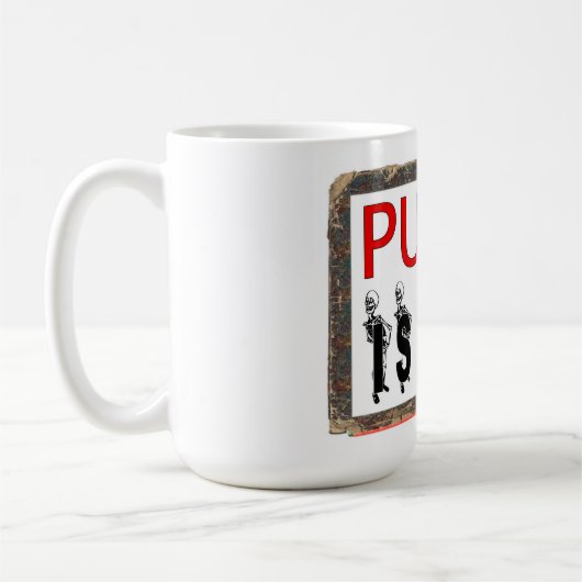 Putin ist tote Tasse! Kaffeetasse (Links)