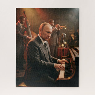 Putin Jazz Piano New Orleans Blues Puzzle
