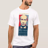Putin: Kriegsverbrecher ("Das Gesicht eines Kriegs T-Shirt (Vorderseite)