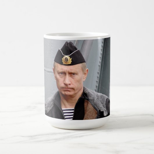 Putin-Militär Kaffeetasse (Mittel)
