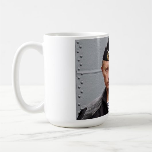Putin-Militär Kaffeetasse (Links)
