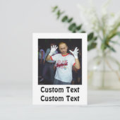 Putin Partys Postkarte (Stehend Vorderseite)