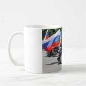 Putin reitet ein Trike! Kaffeetasse (Links)