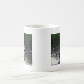 Putin reitet einen Bären! Kaffeetasse (Mittel)