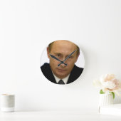 Putin Runde Wanduhr (Zuhause)