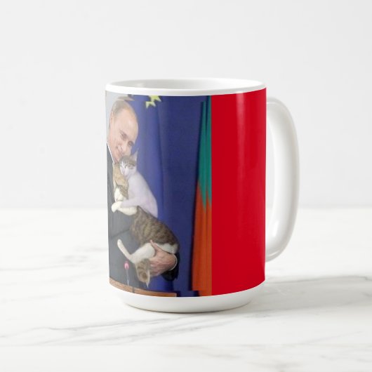 Putin-Tasse Kaffeetasse (VorderseiteRechts)