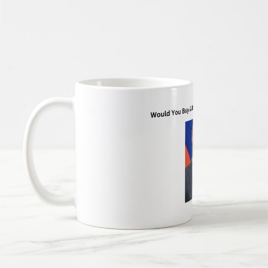 Putin Tractor Kaffeetasse (Links)