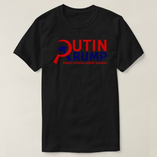 Putin Trump macht Russland wieder großartig T-Sh T-Shirt (Design vorne)