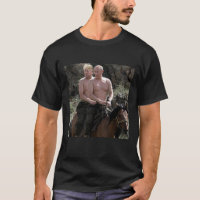Putin Trump Reitpferd Russland Spaß