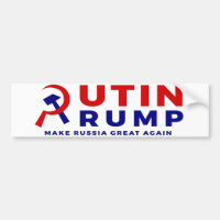 Putin-/Trumpf-Autoaufkleber