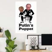Putin und Puppet Poster (Heimbüro)