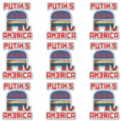 Putins Amerika Aufkleber (Vorderseite)