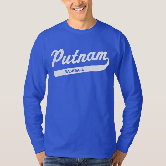 Putnam Baseball langärmlige T T-Shirt (Vorderseite)