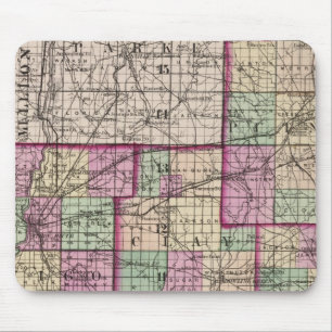 Putnam Landkreis und Vigo Landkreis Mousepad