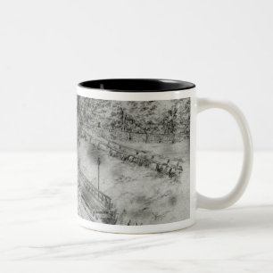Putney Bahnhof Zweifarbige Tasse
