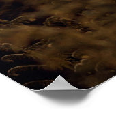 Putney Mountain Sunset Poster (Ecke)