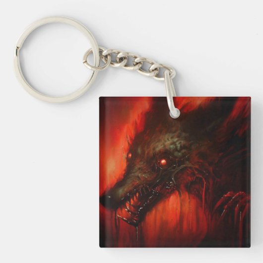 PUTRESCENT PURITY | Akrylischer Schlüsselanhänger (Vorderseite)