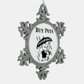 Puts kaufen schneeflocken Zinn-Ornament (Links)