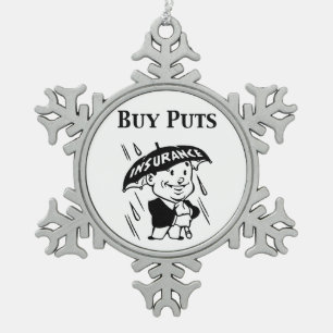 Puts kaufen schneeflocken Zinn-Ornament