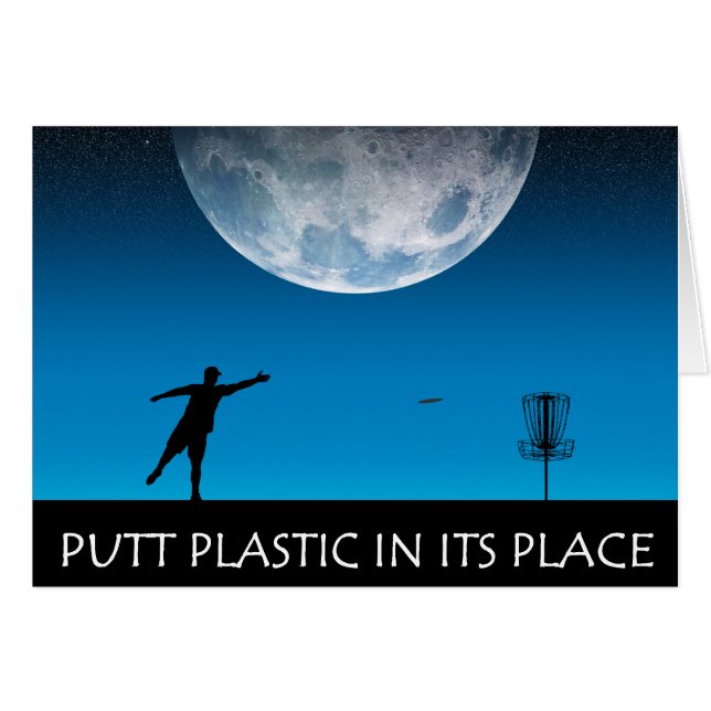 Putt-Kunststoff an seiner Stelle (Vorderseite (Horizontal))