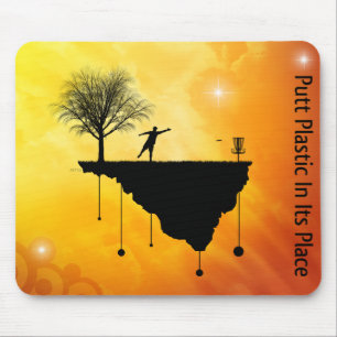 Putt-Kunststoff an seiner Stelle Mousepad