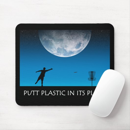 Putt-Kunststoff an seiner Stelle Mousepad (Mit Mouse)