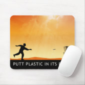 Putt-Kunststoff an seiner Stelle Mousepad (Mit Mouse)