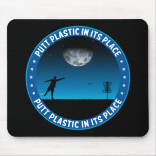 Putt-Kunststoff an seiner Stelle Nr. 8 Mousepad