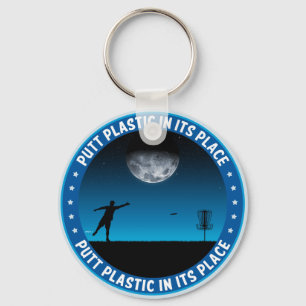 Putt-Kunststoff an seiner Stelle Nr. 8 Schlüsselanhänger