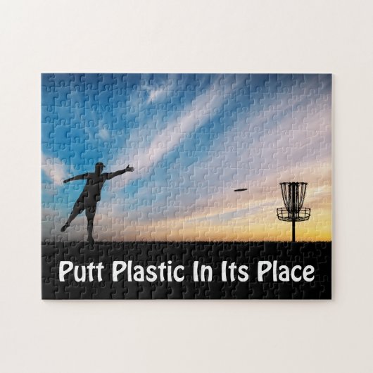 Putt-Kunststoff an seiner Stelle Puzzle (Horizontal)