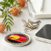 Putt-Kunststoff an seiner Stelle Schlüsselanhänger (Seite)