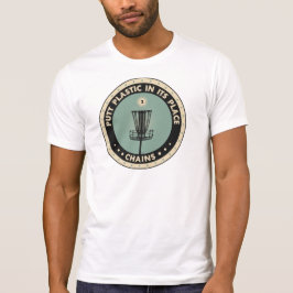 Putt-Kunststoff an seiner Stelle T-Shirt