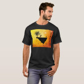 Putt-Kunststoff an seiner Stelle T-Shirt (Vorne ganz)