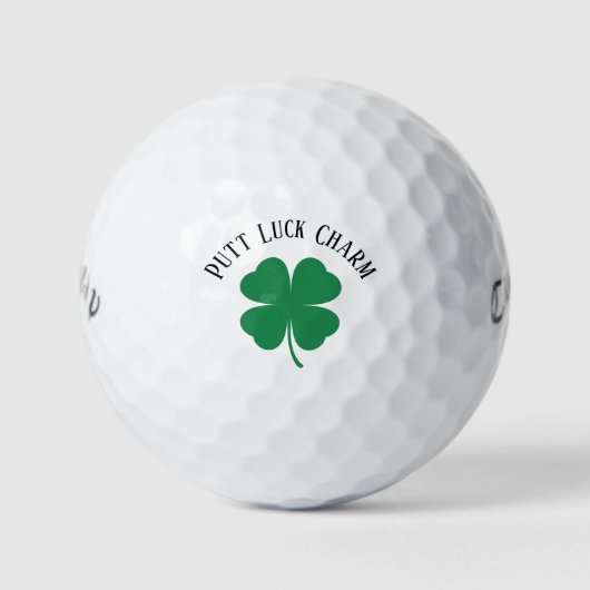 'Putt Luck Charm' St. Patrick's Day Events  Golfball (Vorderseite)