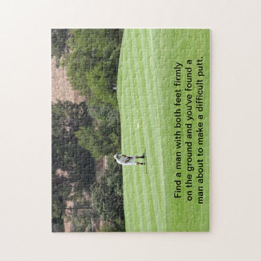 Putt machen puzzle (Vertikal)