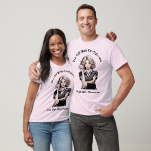 Putt mit Präzision-Golf-T - Shirt