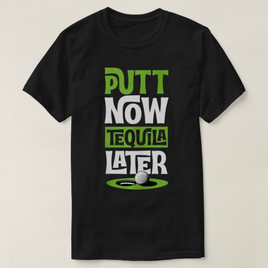 Putt Now Tequila Fantastische Bergwelten Liebe Loc T-Shirt (Design vorne)