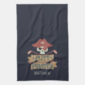 Putt Pirates Golfing Hobby Geschirrtuch (Vertikal)