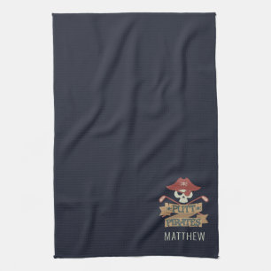 Putt Pirates Golfing Hobby Personalisiert Geschirrtuch
